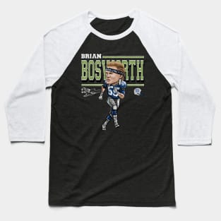 Brian Bosworth Seattle Cartoon Baseball T-Shirt